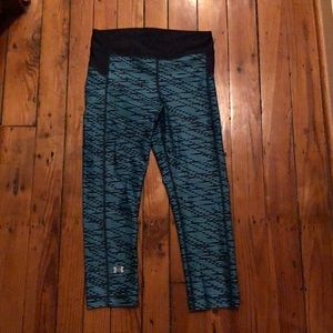 Blue UA capris